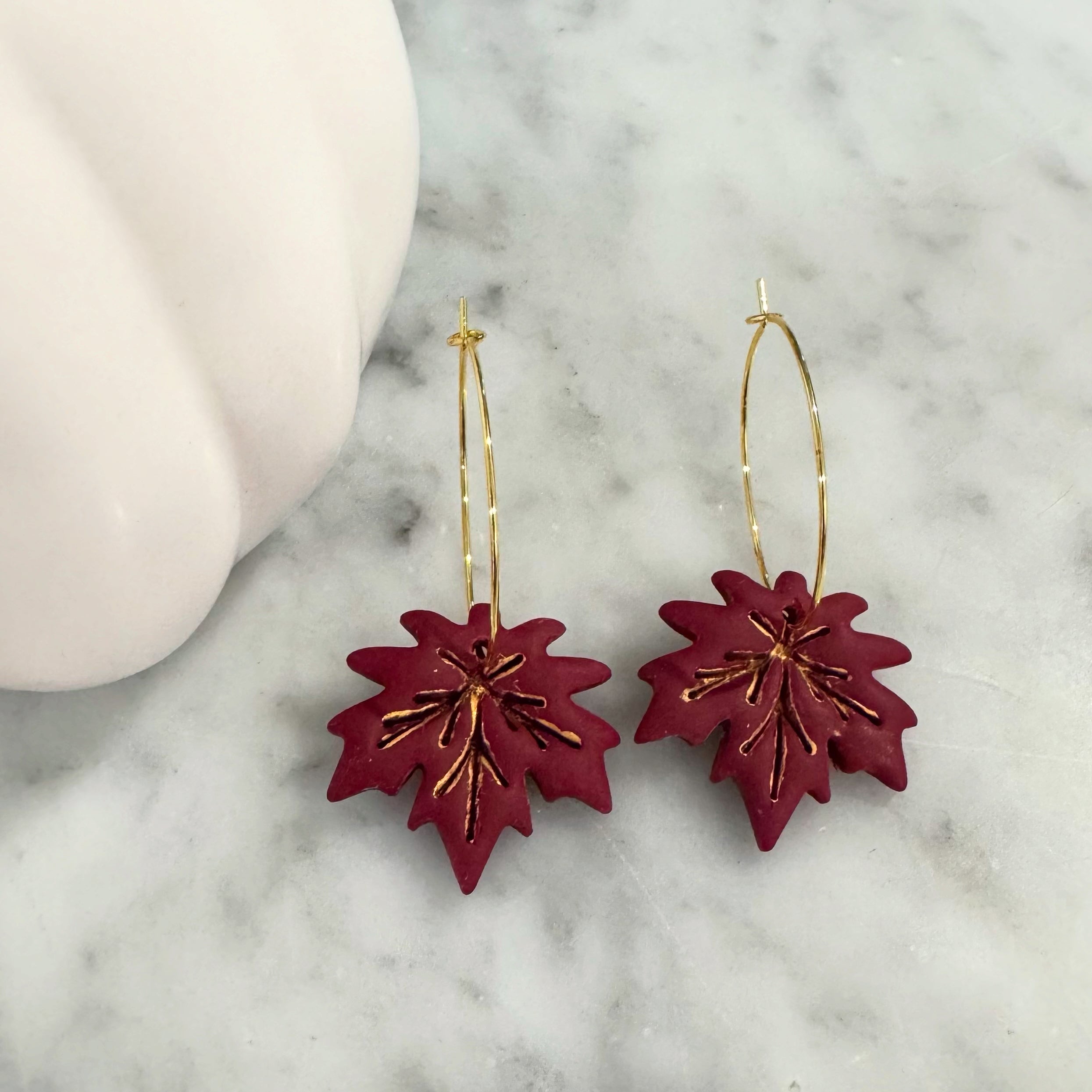 Maple Leaf Hoops