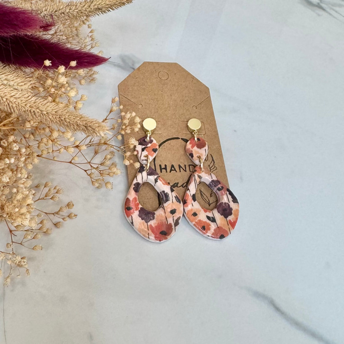 Fall Floral Dangles