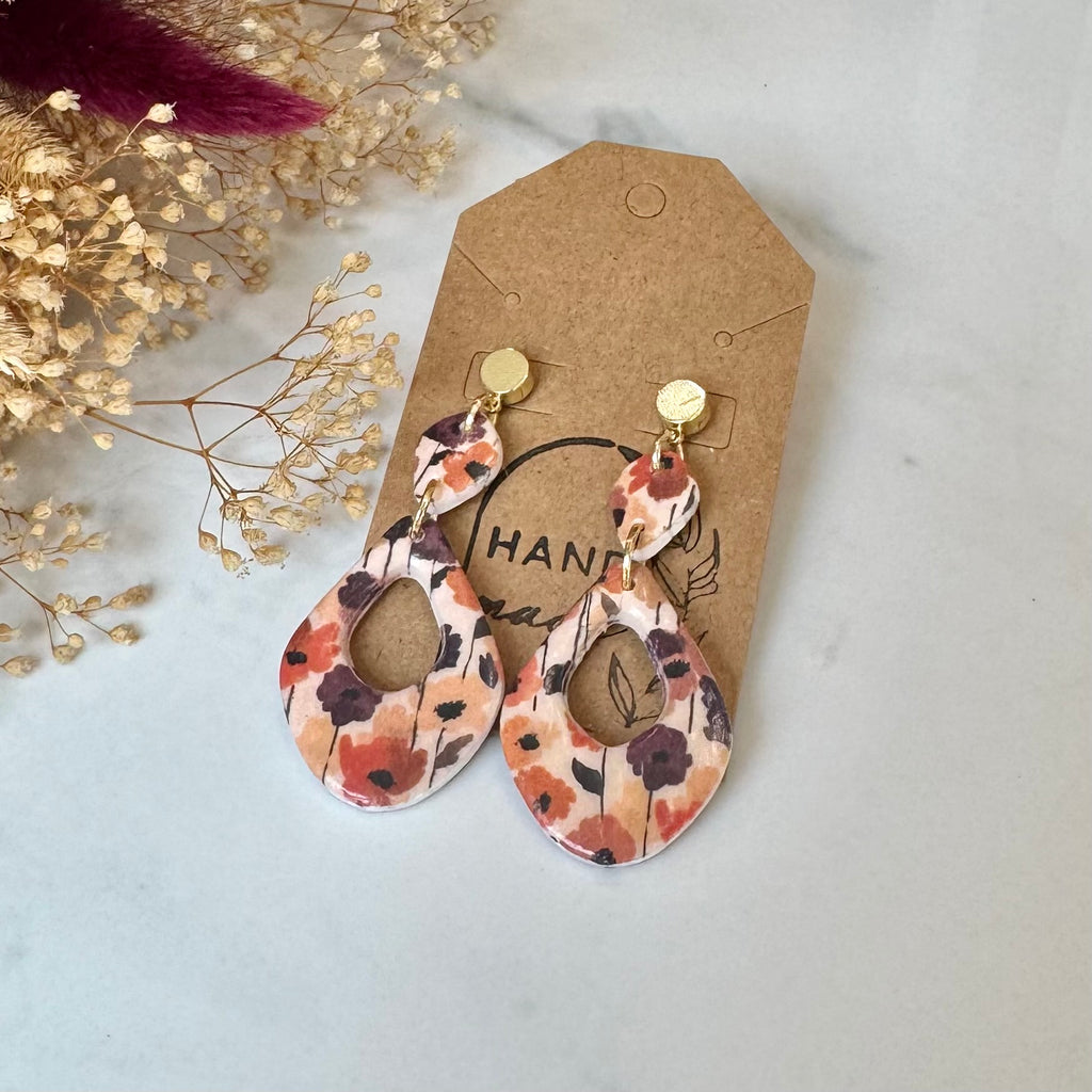Fall Floral Dangles