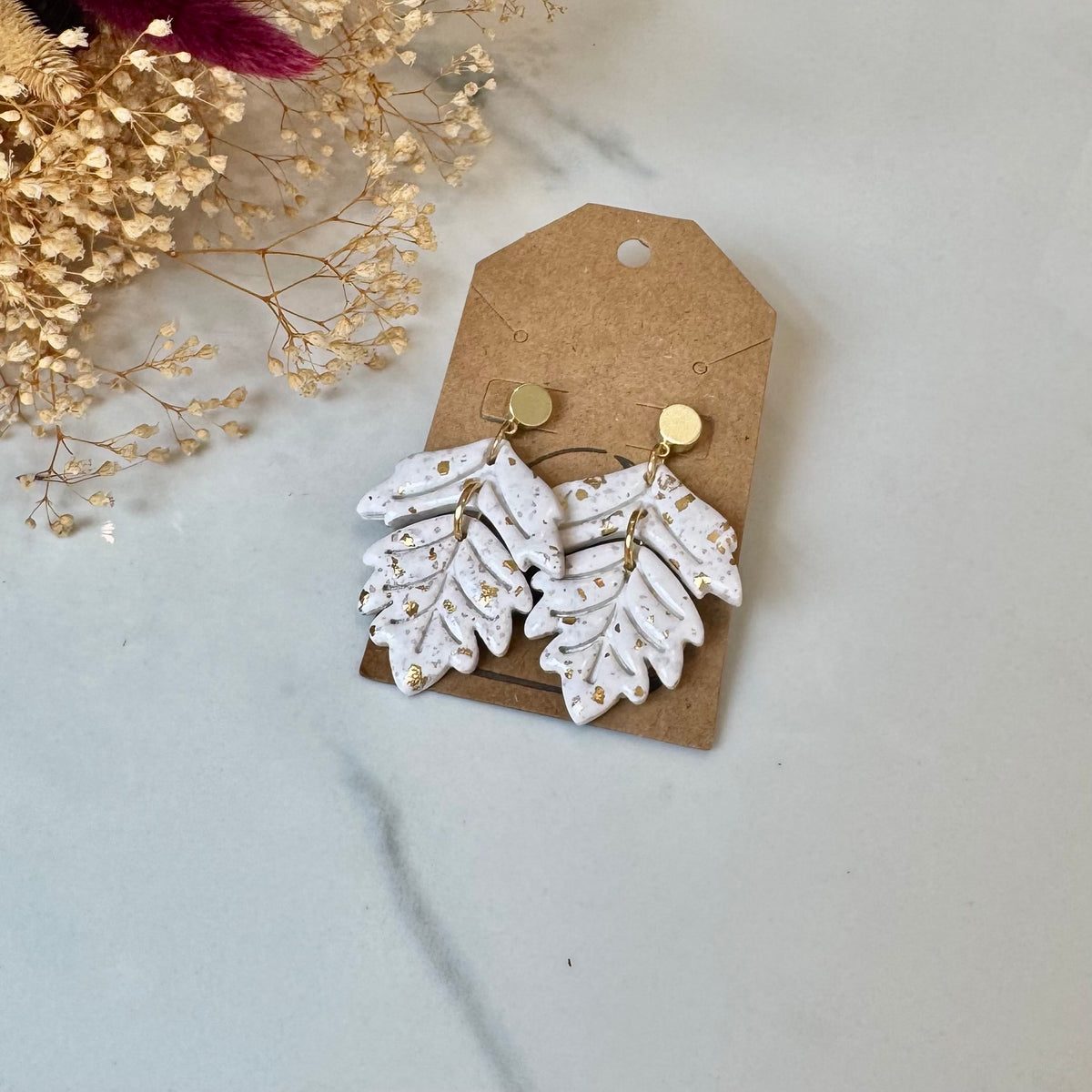 Gold Foil Leaves