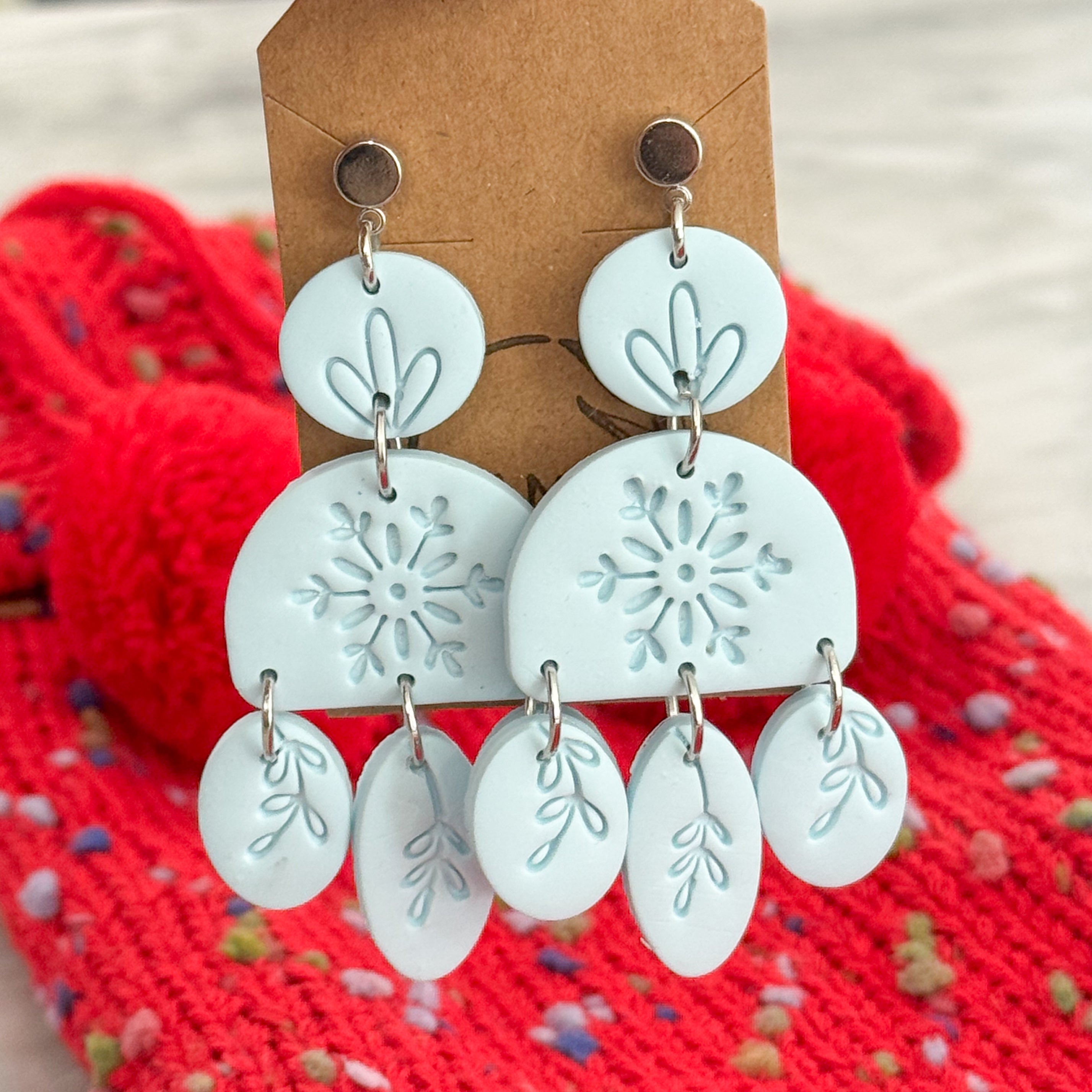 Large Snowflake Dangles