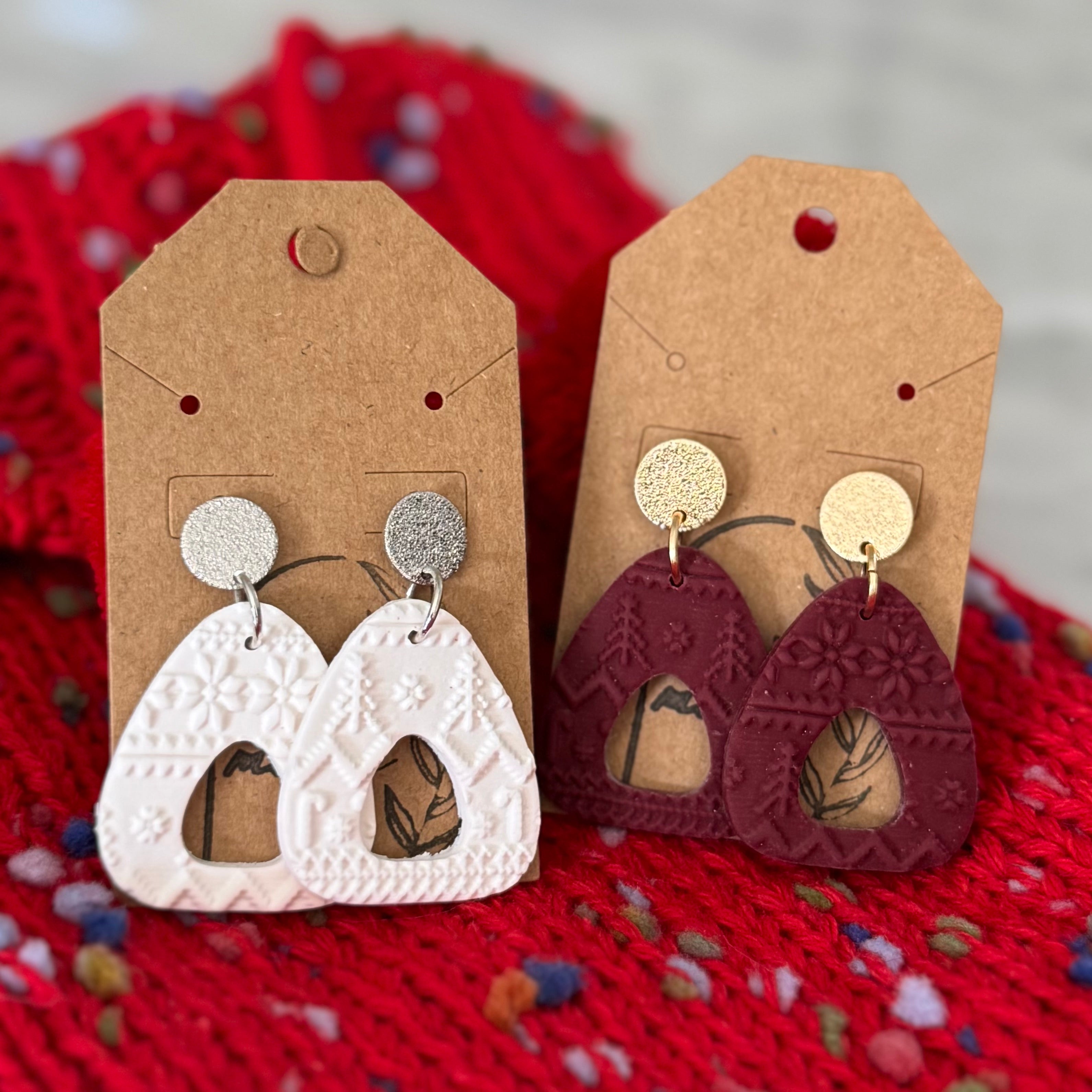 Holiday Sweater Dangles