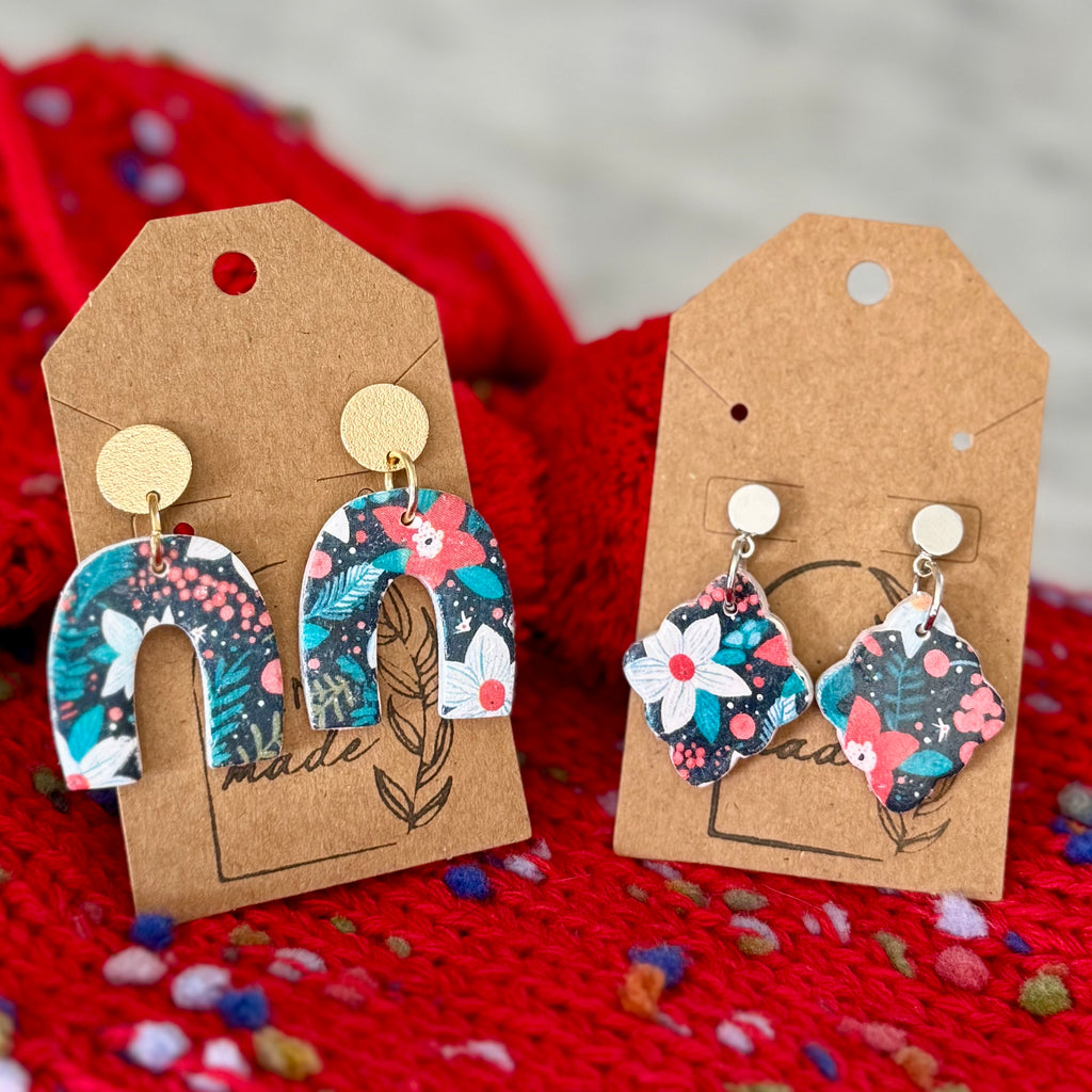 Poinsettia Dangles