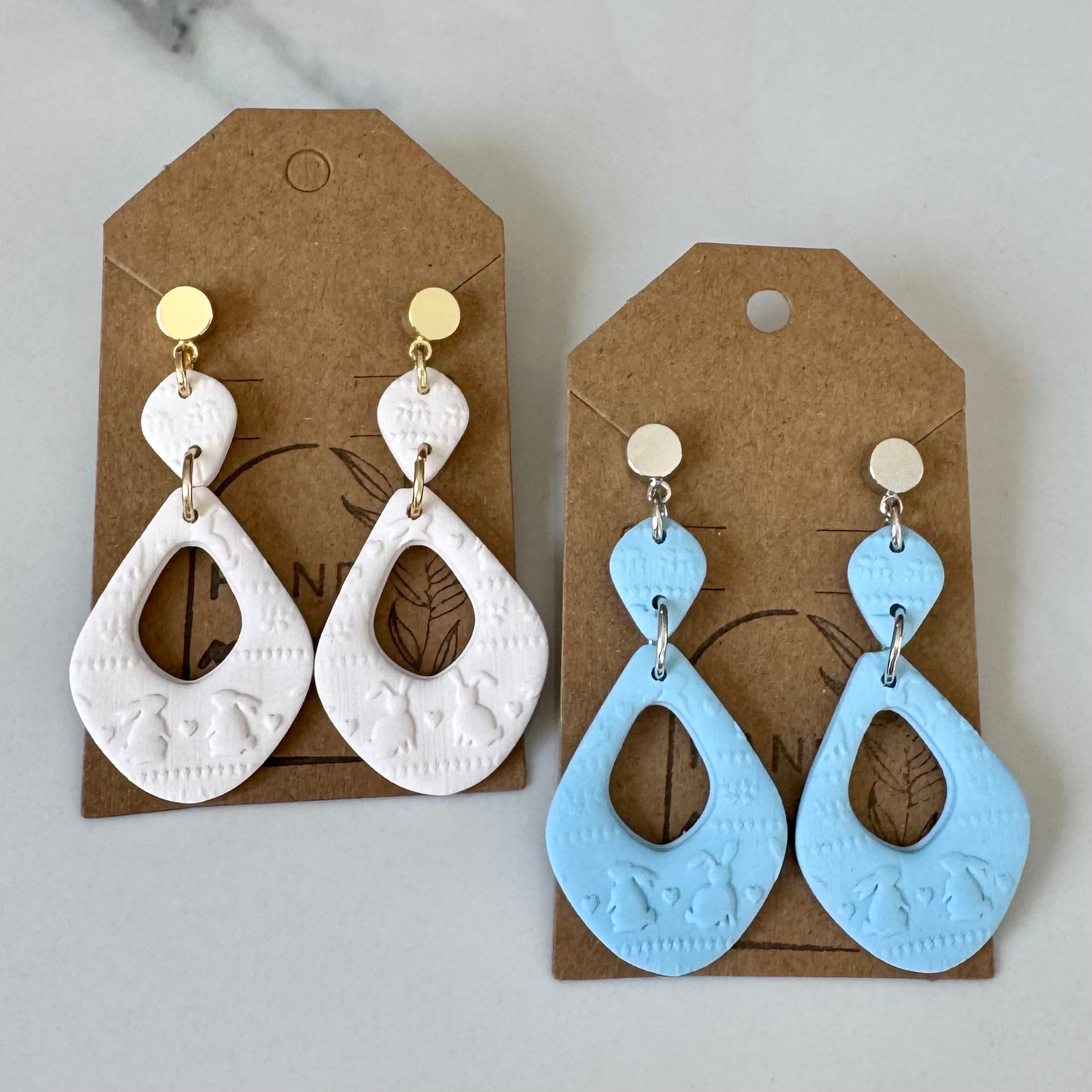 Bunny Sweater Pattern Teardrop