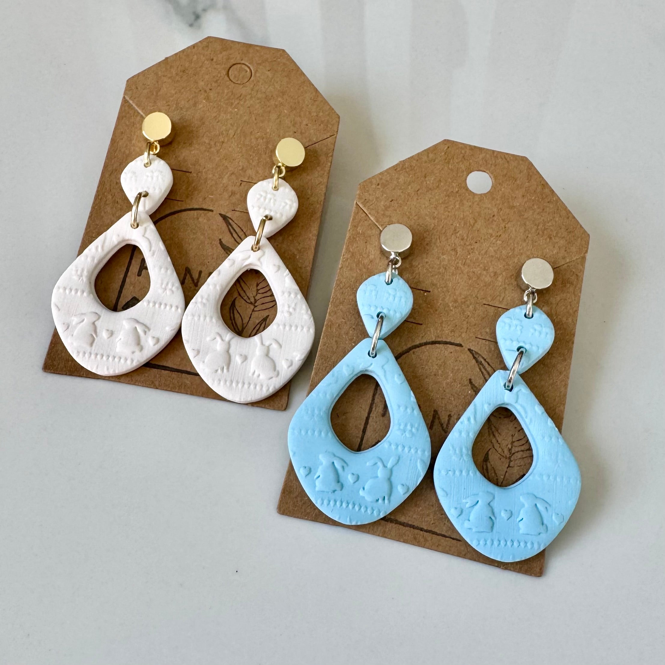 Bunny Sweater Pattern Teardrop