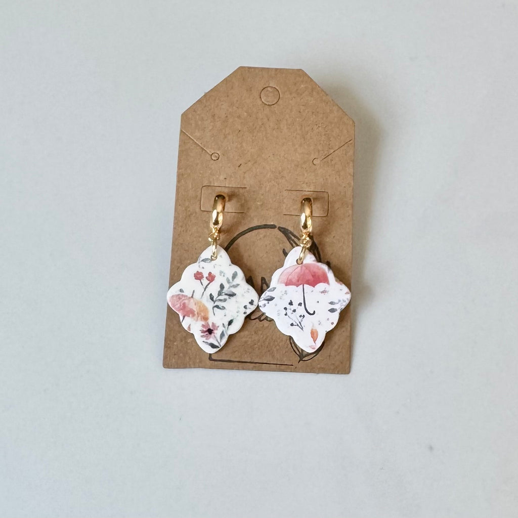 Floral Umbrella Dangles