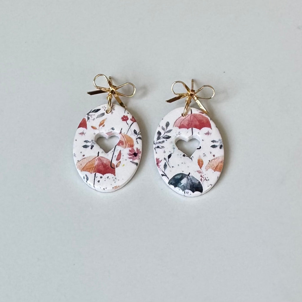 Floral Umbrella Dangles