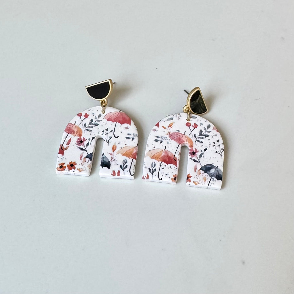 Floral Umbrella Dangles