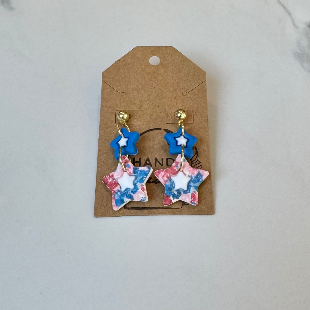 2-tier Stars Dangle