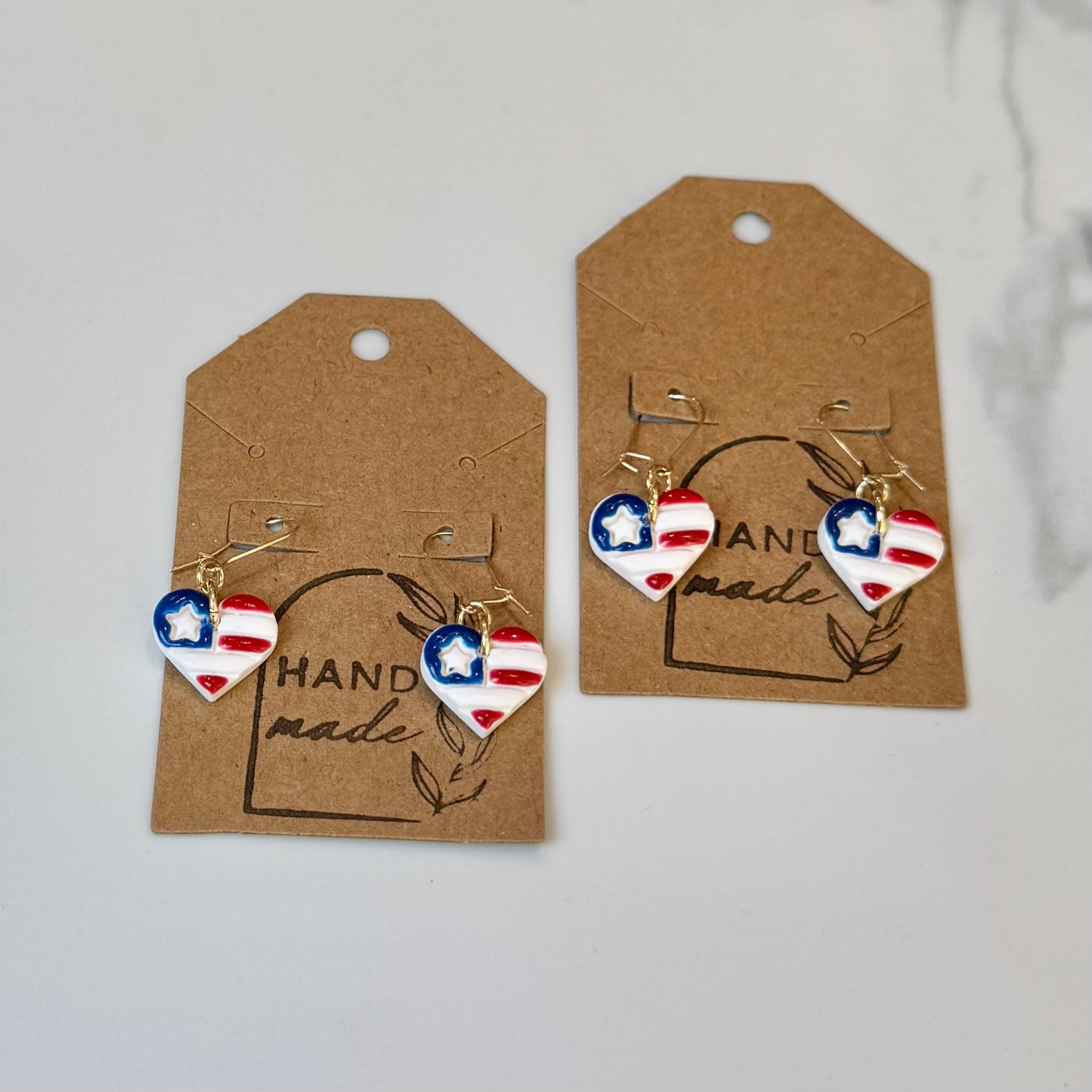 American Flag Hearts